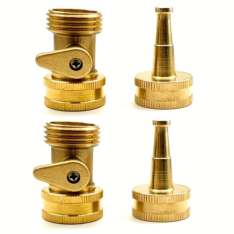 2pcs/set Brass Garden Hose Noz - đánh giá và giá Nozzle Brass