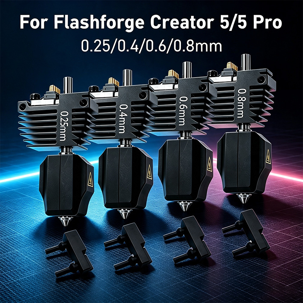 4 pcs Hotend Kit for Flashforg - đánh giá và giá Hotend Assembly