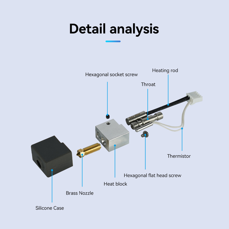 For Anycubic Kobra S1 Hotend K - đánh giá và giá Hotend Assembly