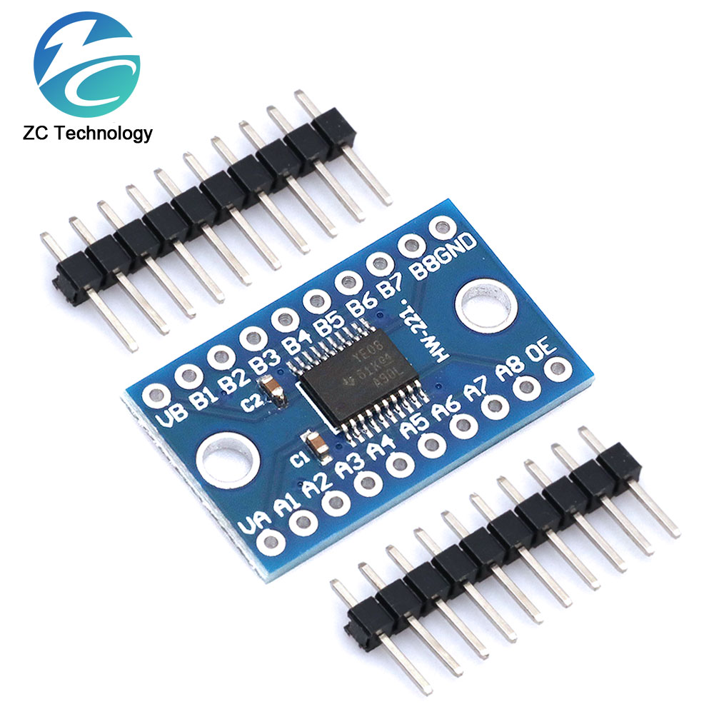 3.3V 5V TXS0108E 8 Channel Log - đánh giá và giá Bltouch