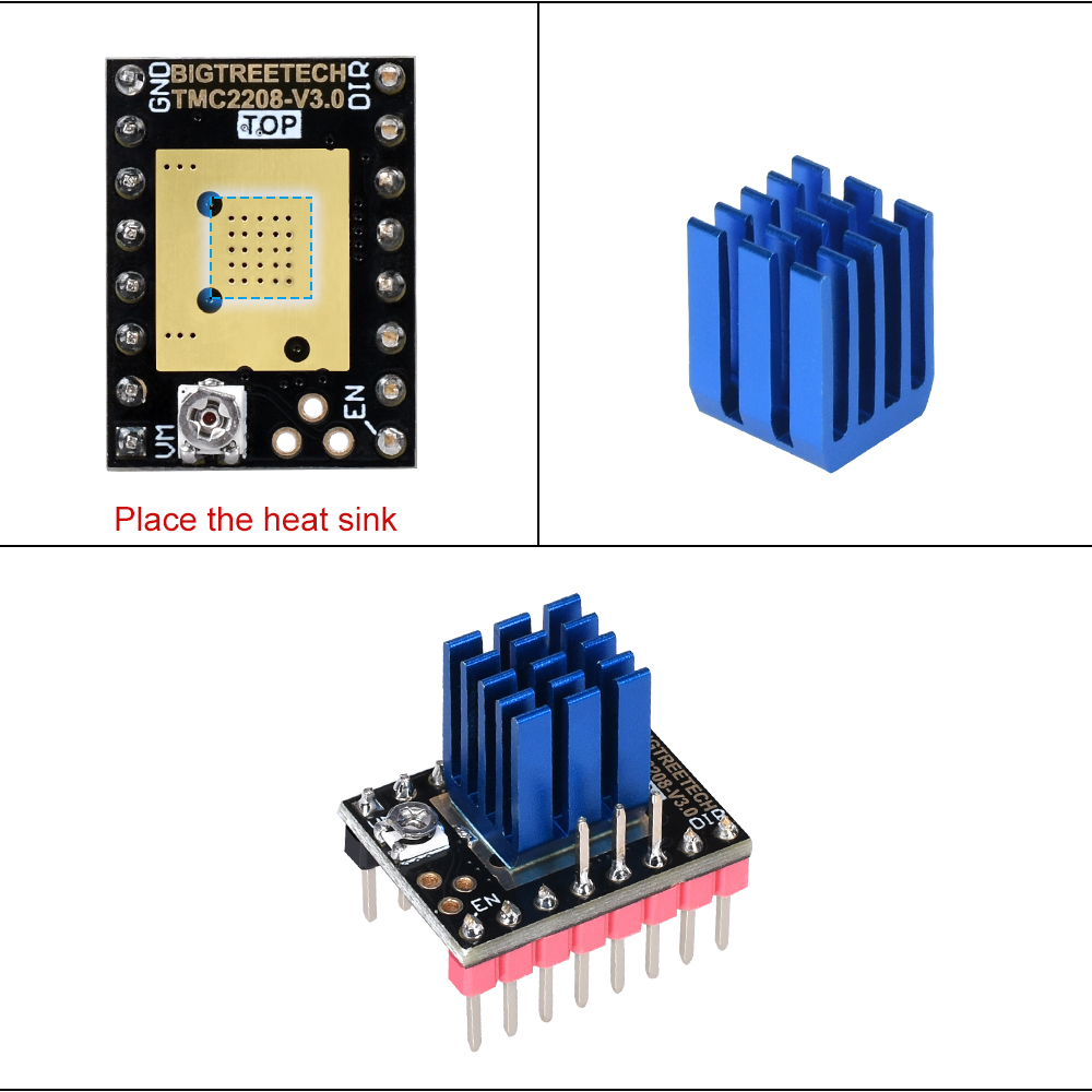 BIGTREETECH TMC2208 V3.0 Động  - đánh giá và giá Skr Mini E3