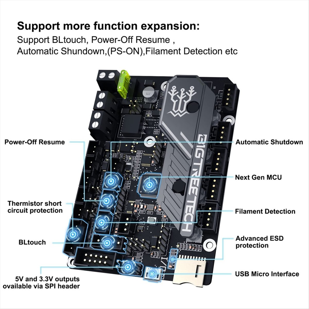 M05K  SKR Mini E3 V3.0 32 Bit  - đánh giá và giá Skr Mini E3