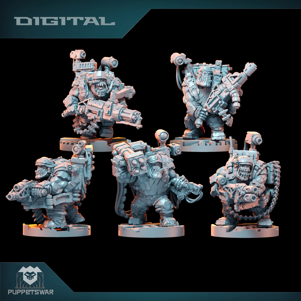 Orc Ultimate Badasses Squad, G - đánh giá và giá Resin Printer