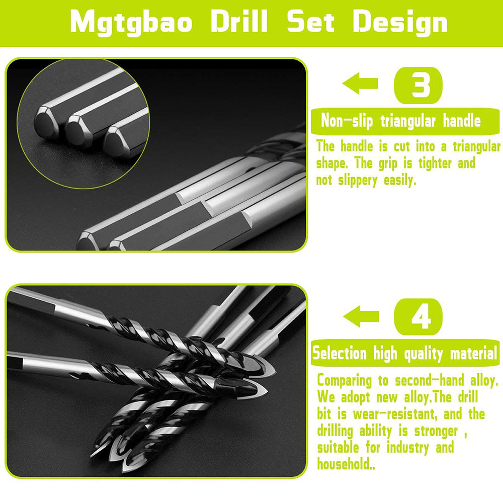 6 Pcs Ceramic Tile Multi Drill - đánh giá và giá Nozzle Tungsten