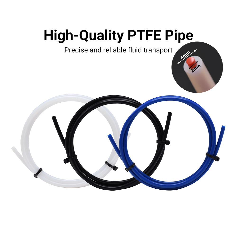 1M PTFE Tube 2x4mm MK8 Hot End - đánh giá và giá Tpu Filament