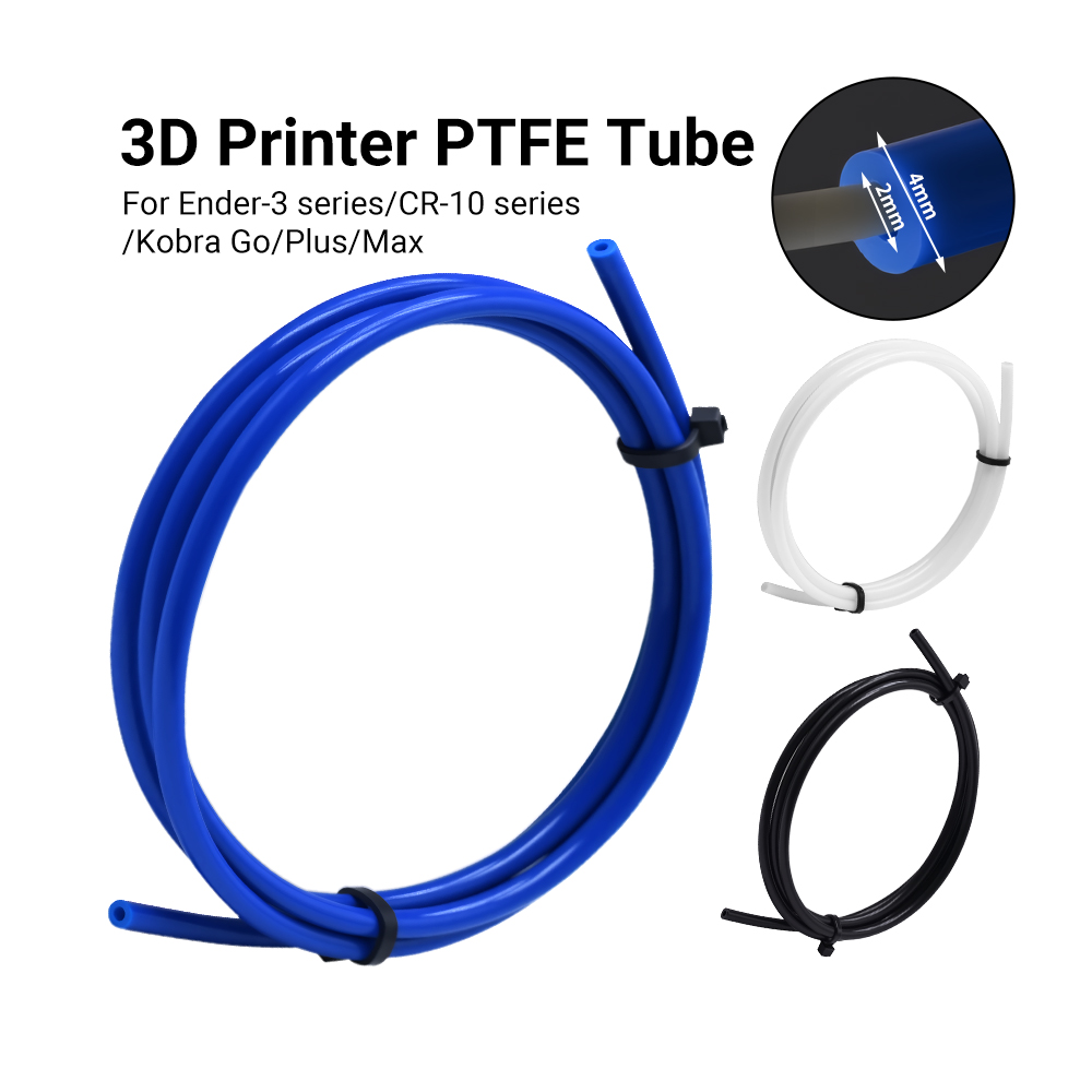 1M PTFE Tube 2x4mm MK8 Hot End - đánh giá và giá Tpu Filament