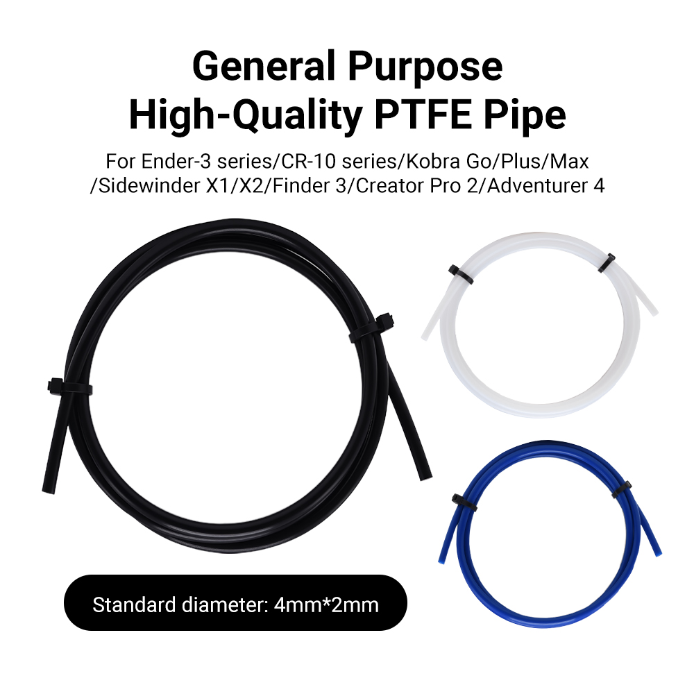 1M PTFE Tube 2x4mm MK8 Hot End - đánh giá và giá Tpu Filament