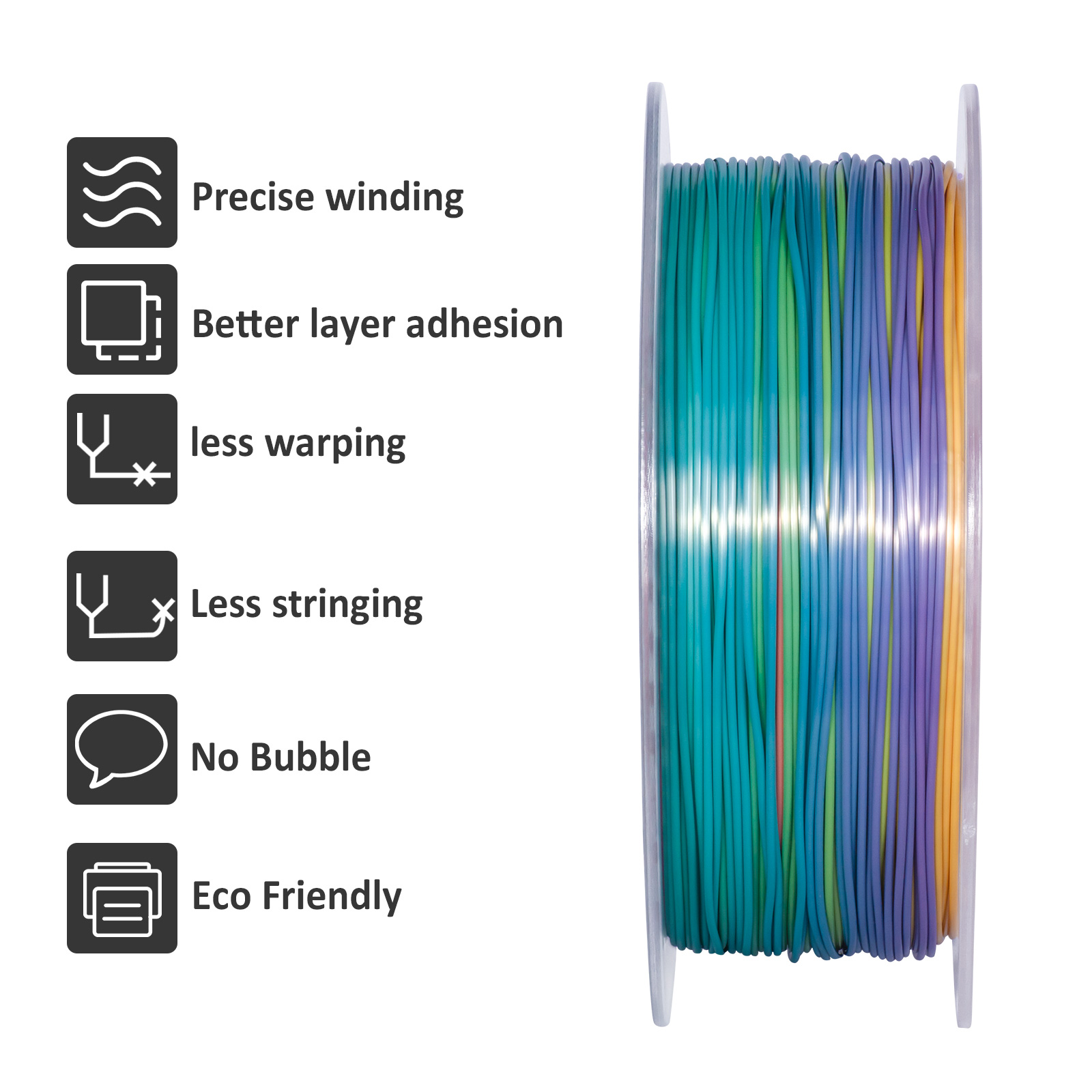 GEEETECH 5Kg 3D Silk PLA Filam - đánh giá và giá Filament 1.75